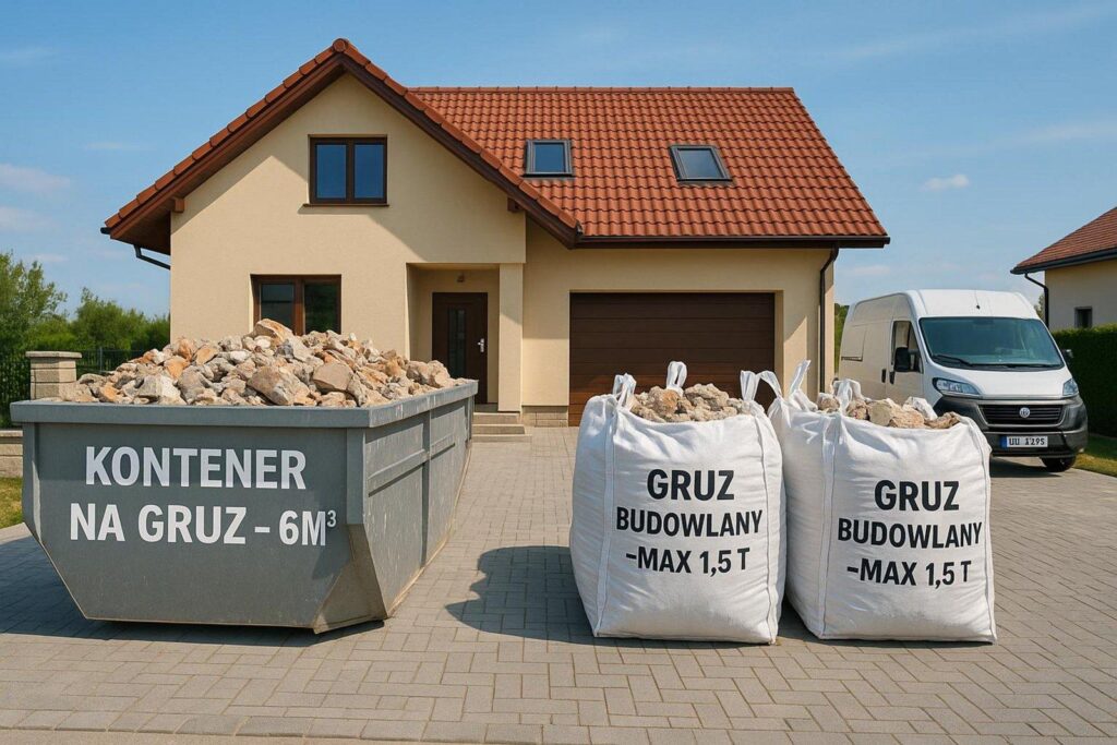 Piętrzące się odpady budowlane? Skuteczne usługi usuwania gruzu mogą pomóc